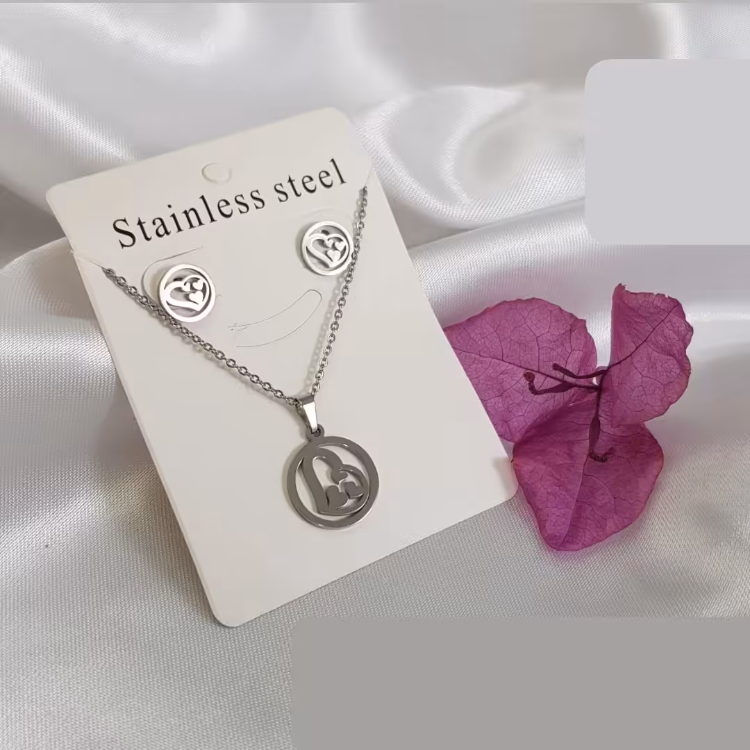 نیمست نقره ای استیل