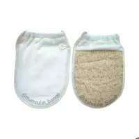 لیف لوفای بدن (طرح دستکشی تمام لوفا) عمده (پک 10 عددی) 