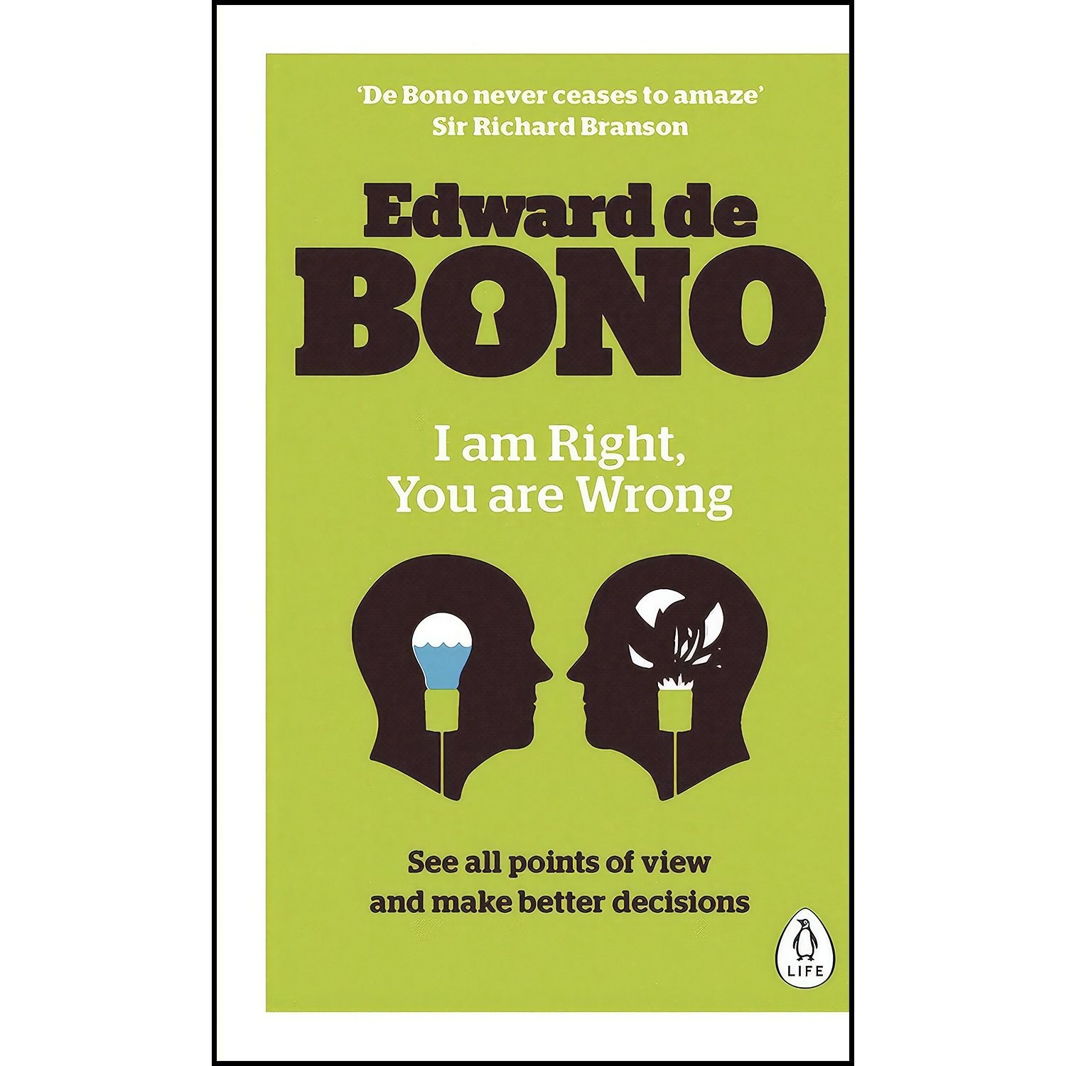 کتاب زبان اصلی I Am Right You Are Wrong اثر Edward De Bono