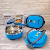 ظرف غذا Lunch Box برندرویال فورد RoyalFord استیل ضد زنگ با بدنه پلاستیکی درجه 1 مناسب  کمپ و کوهنوردی