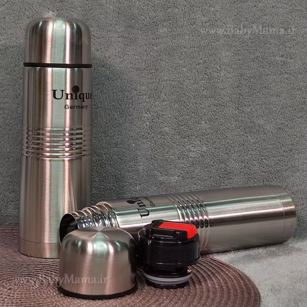 فلاسک استیل unigue کیف دار 500 میلی لیتری