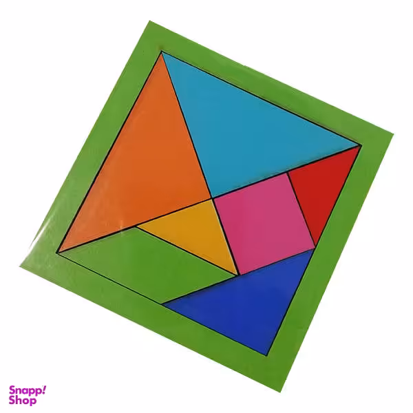 بازی فکری مدل تانگرام کد MT-1400