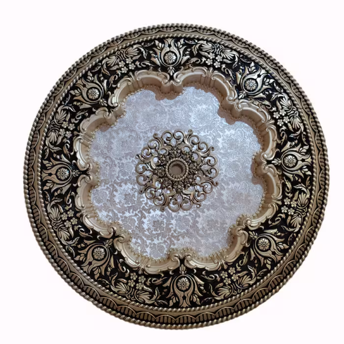 گل سقفی دایره106  سانتی متری شمسه ساده کد  393(ارسال بصورت  پسکرایه) می باشد.