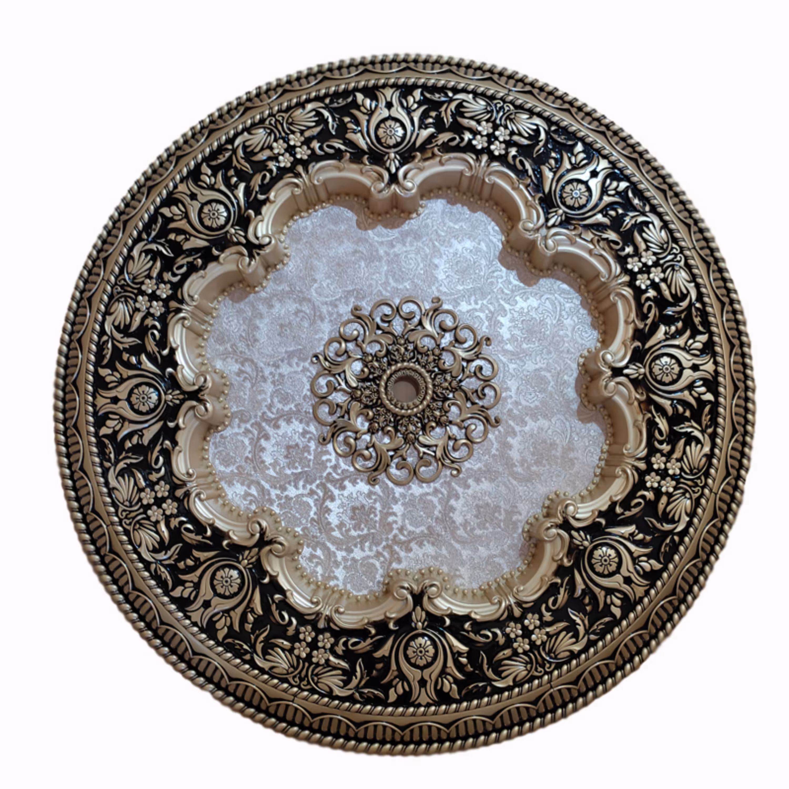 گل سقفی دایره106  سانتی متری شمسه ساده کد  393(ارسال بصورت  پسکرایه) می باشد.