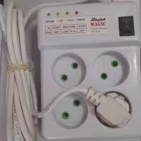 محافظ 4 خروجی مجیک با کابل 3 متر مناسب صوتی و تصویری و کامپیوتر 