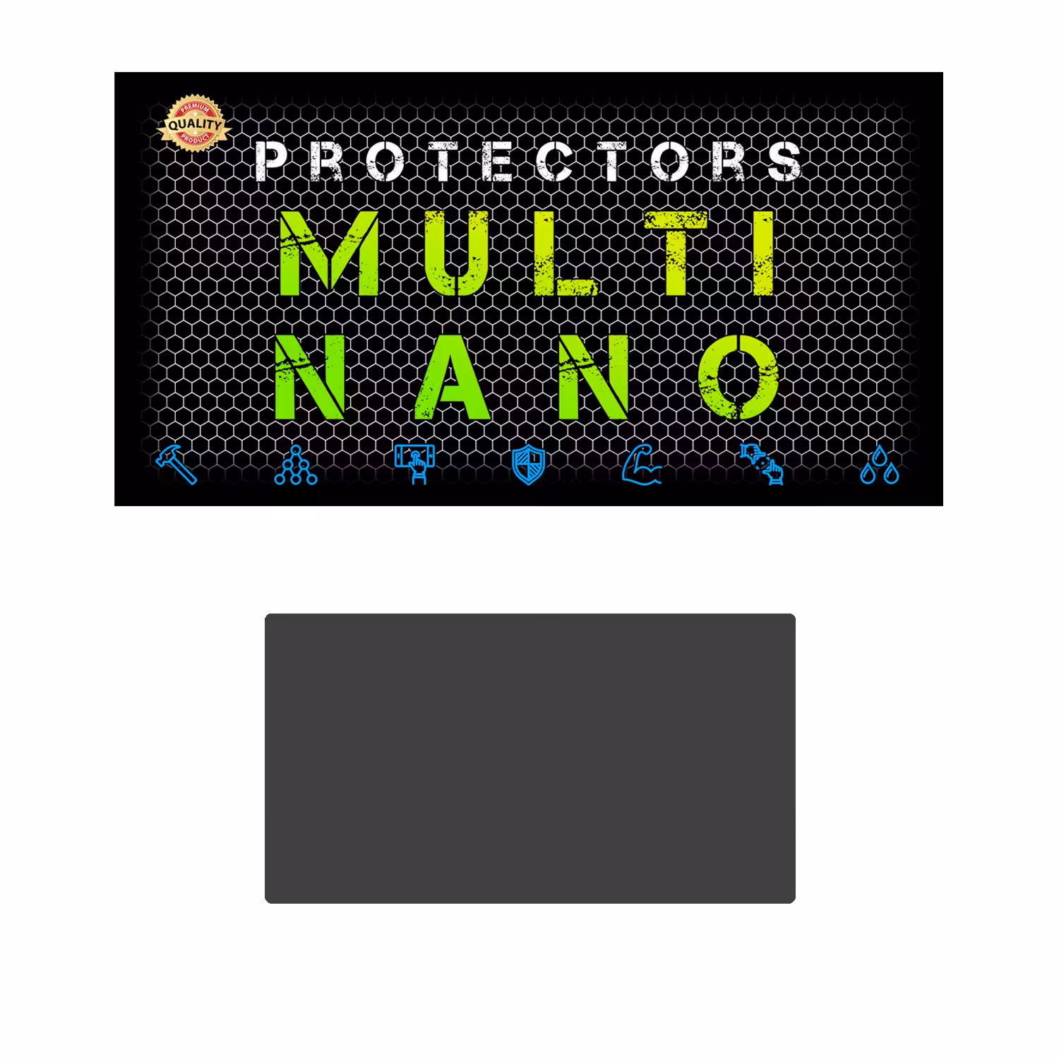 گلس مانیتور خودرو FMC SX5 برند مولتی نانو ضد خش و ضد اثر انگشت