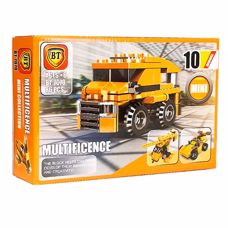 لگو 10 مدل 86 قطعه مدل BT 7070