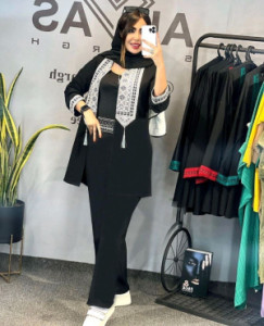 مانتو شلوار زنانه ابروبادی پریچهر