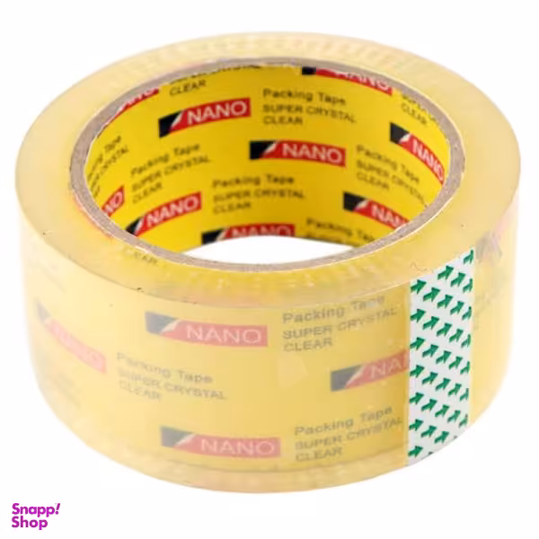 چسب پهن  نانو مدل شفاف عرض 5 سانتی متر بسته 6 عددی