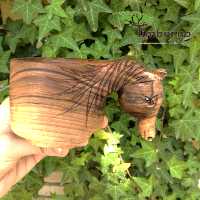کوکسای دسته منبت طرح سردیس اسب