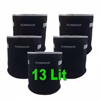 گلدان پارچه ای 13 لیتری الوین نور بسته 5 تایی