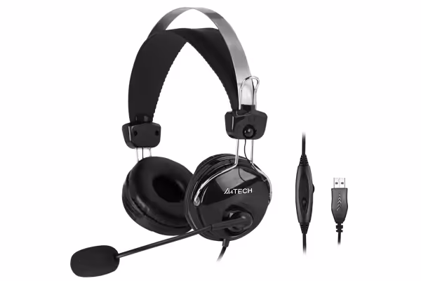 هدست استریو HU-7P  ComfortFit Stereo USB Headset A4TECH HU-7P