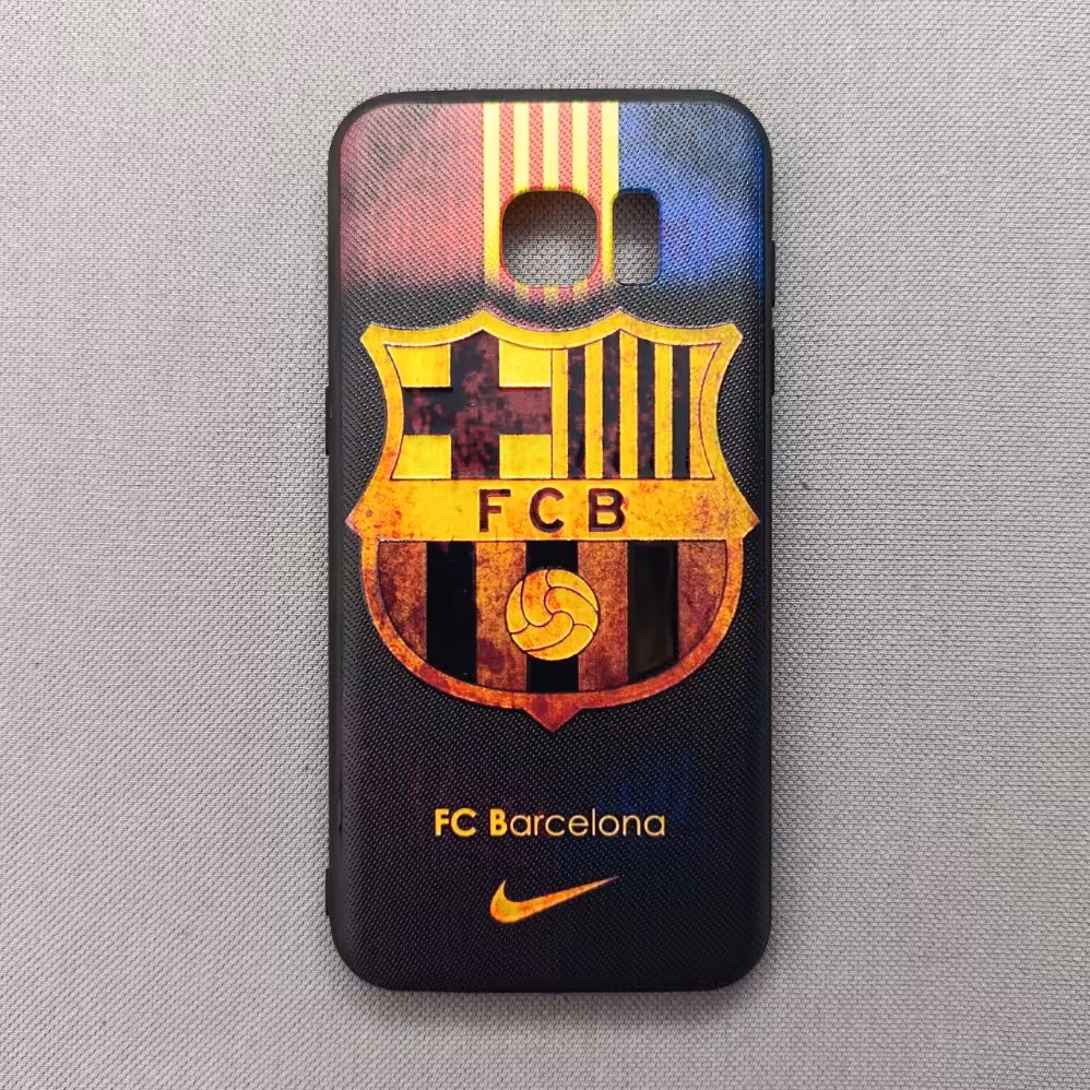قاب - کاور - گارد طرح بارسلونا مناسب برای سامسونگ Galaxy S7 Edge (s7edge)