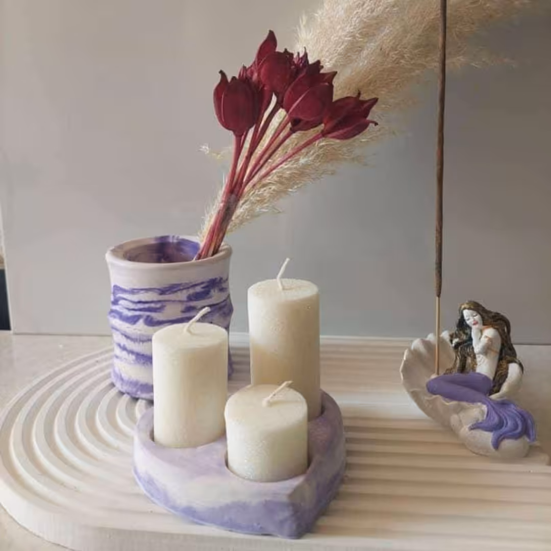 ست دکوری بنفش