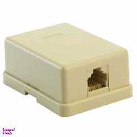 سوکت تلفن مدل پشت چسبدار