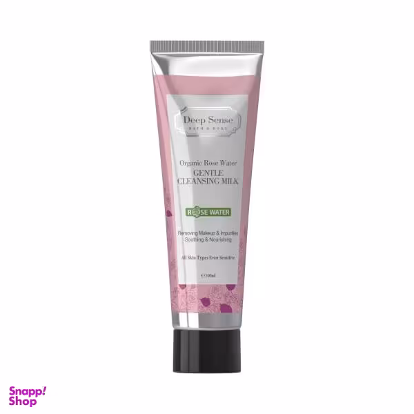 پاک کننده آرایش دیپ سنس (Deep Sense) مدل گلاب حجم 100 میلی لیتر