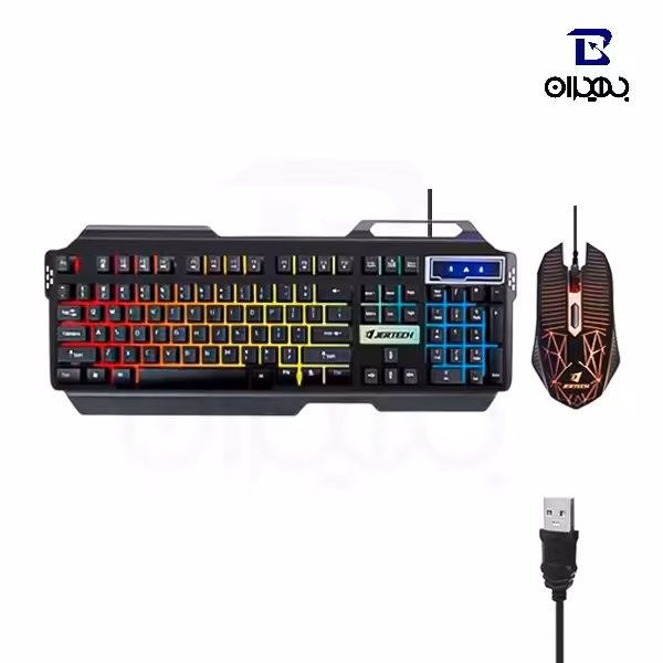 کیبورد و ماوس مخصوص بازی جرتک مدل KM950