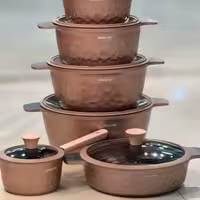 سرویس قابلمه 12پارچه چدن عرشیا