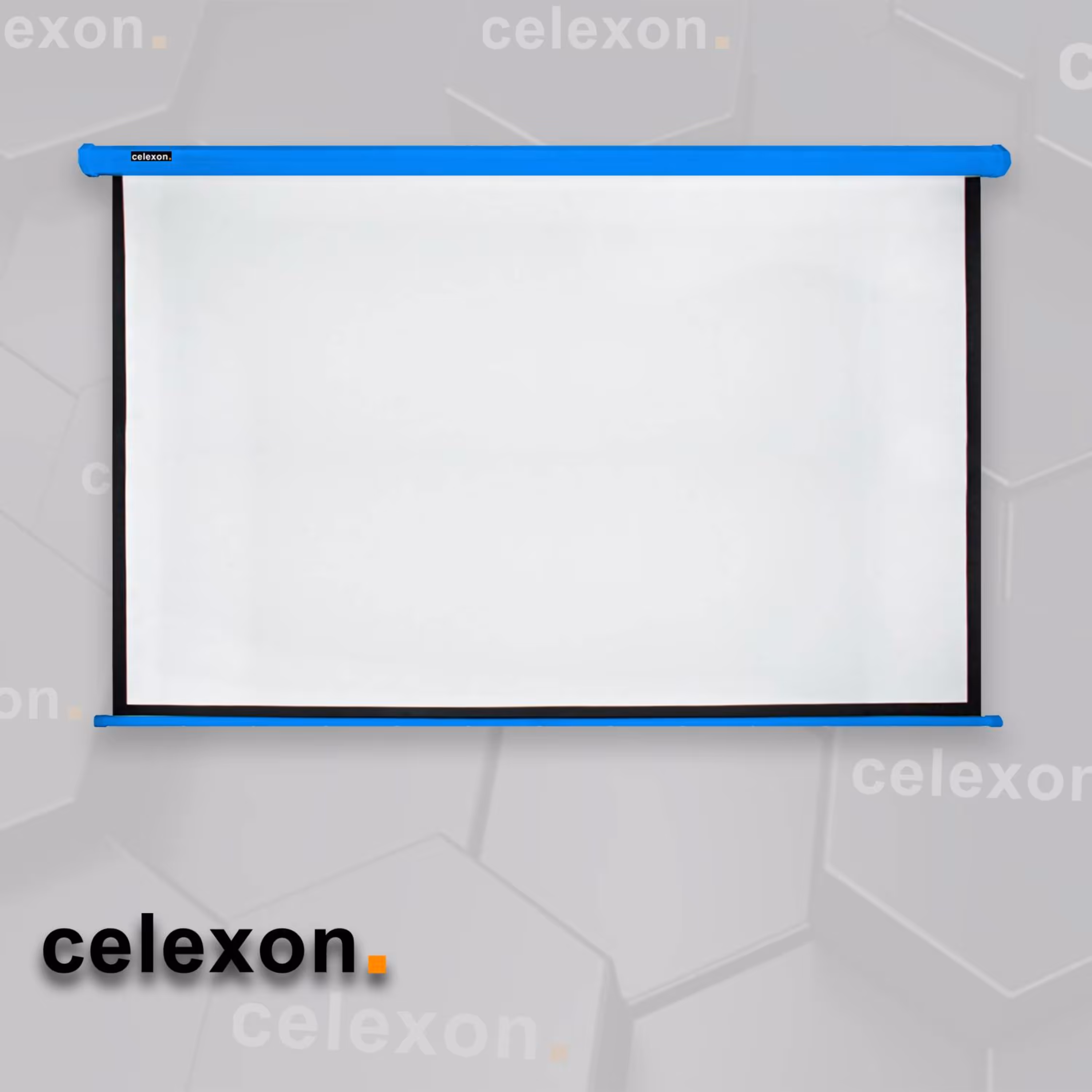 پرده نمایش آبی برقی سلکسون مدل CS250AB