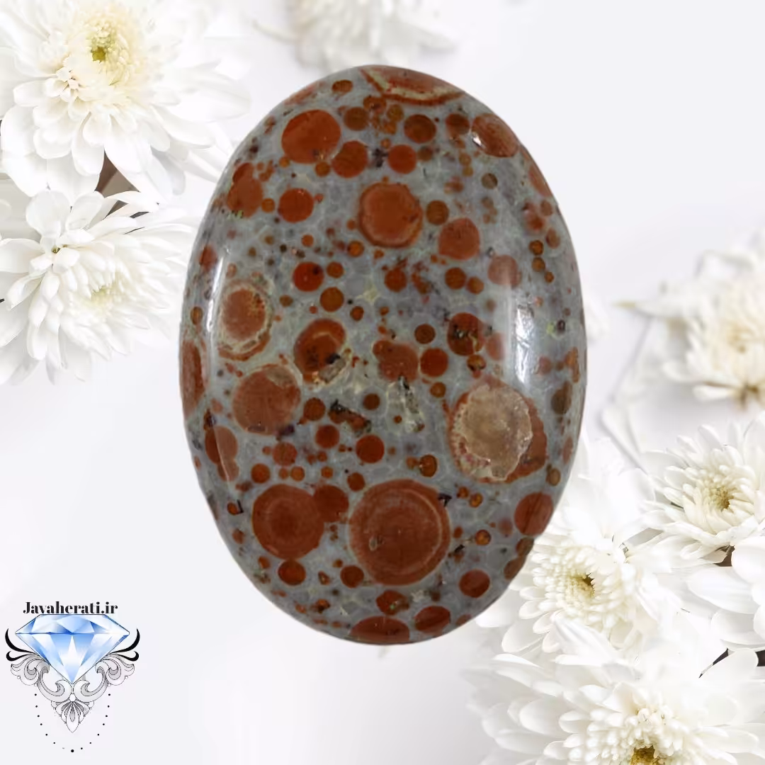 نگین آستروید جاسپر معدنی j12