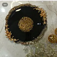سینی پذیرایی شیک و لاکچری رزینی دیت ساز