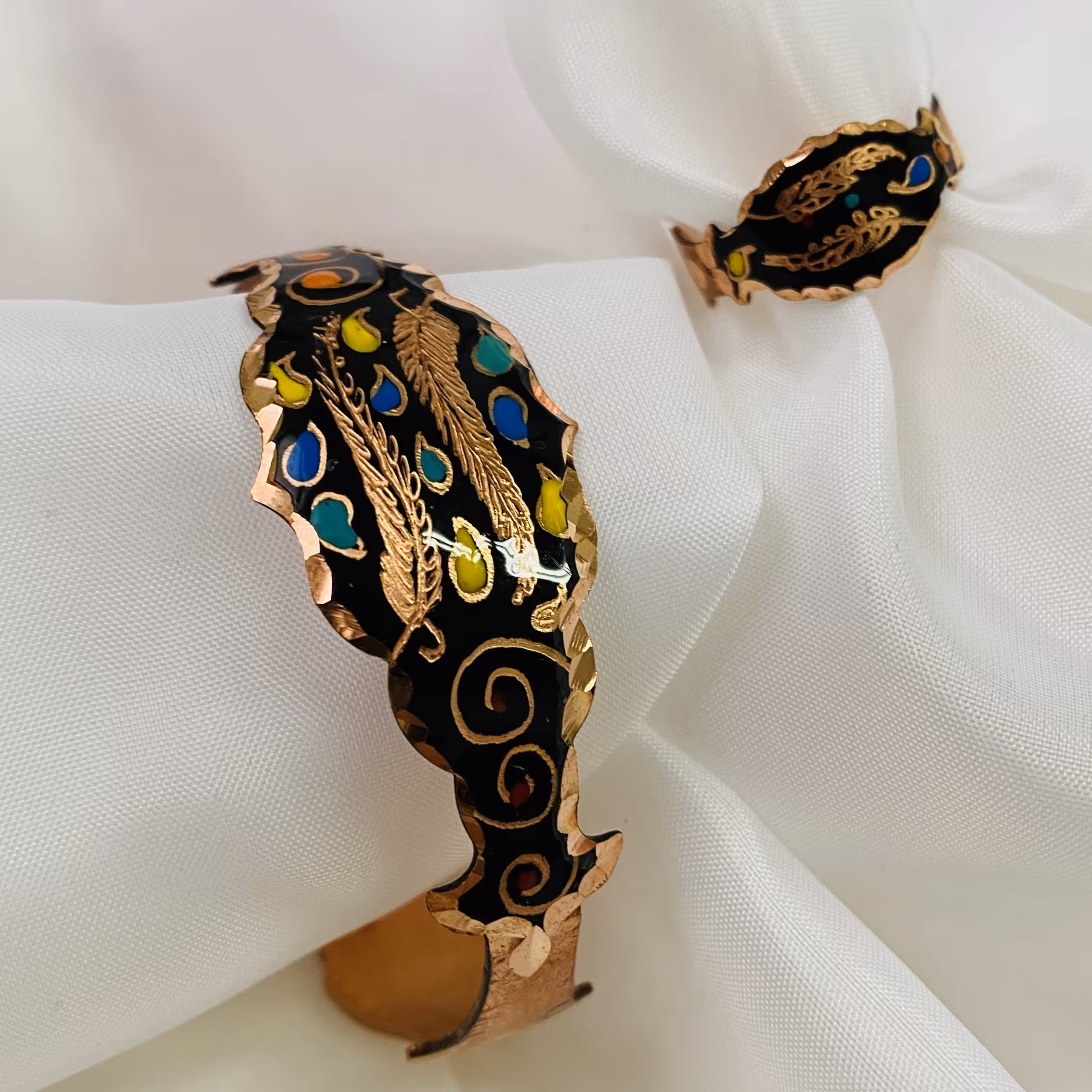 ست دستبندوانگشتر