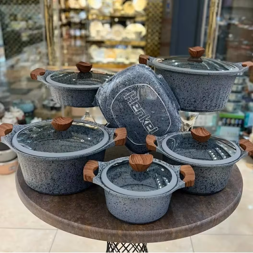 سرویس قابلمه هنکل ( گرانیت سنگی ) وارداتی 