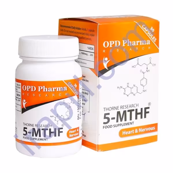 کپسول 5-MTHF او پی دی فارما 60 عدد