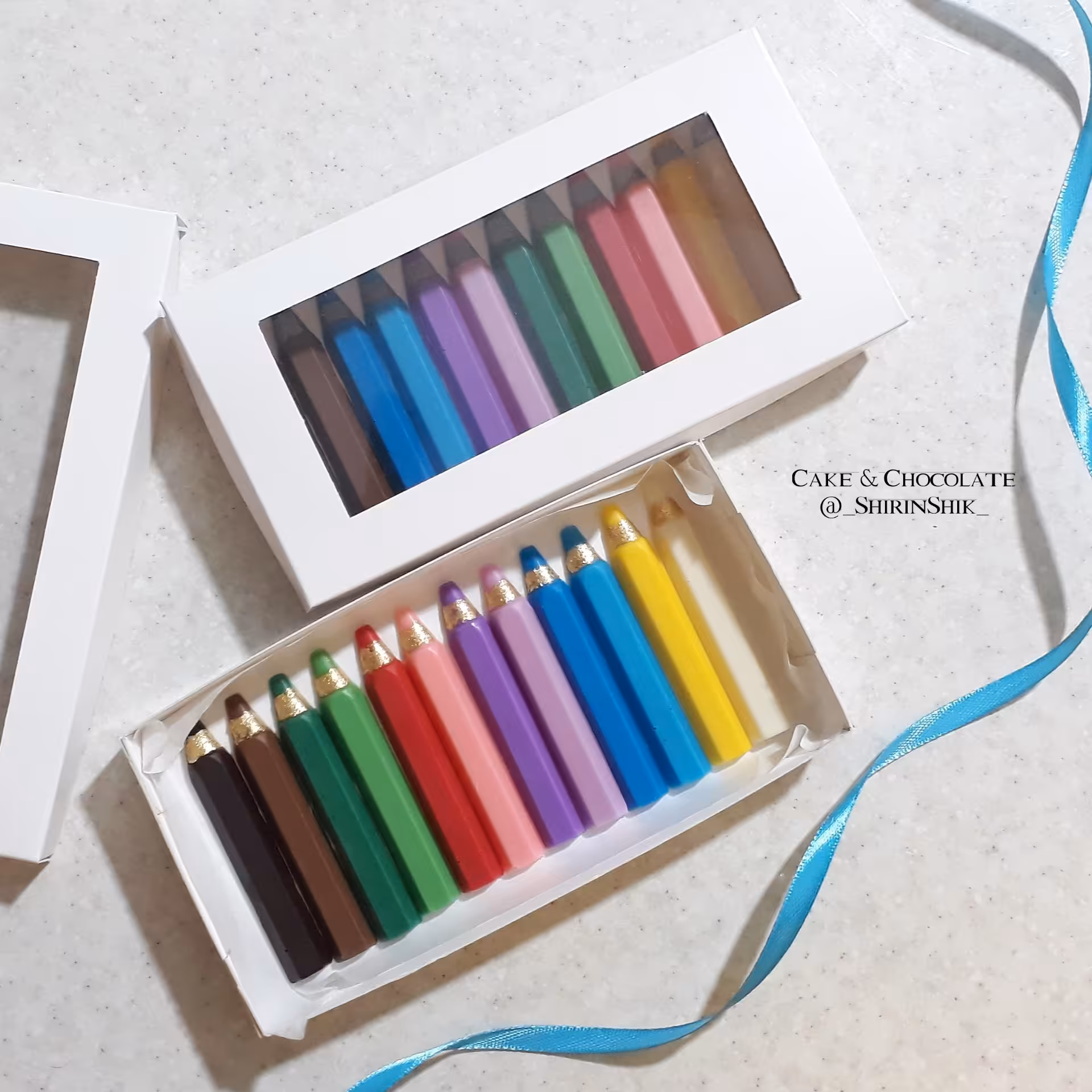 مداد شکلاتی  مداد رنگی شکلاتی  کادو روز دانش آموز