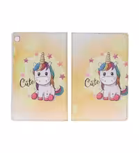 کیف تبلت طرح دار سامسونگ S6 Lite / P610 / P615/ P619 - کد 655