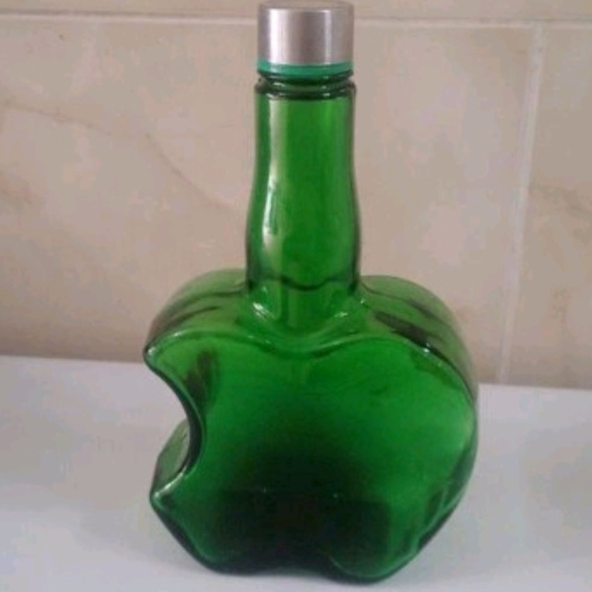 بطری شیشه ای اپل