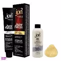 رنگ مو آیون (Ion) شماره 11.2 حجم 120 میلی‌لیتر رنگ بلوند پلاتینه صدفی روشن+اکسیدان نه درصدی حجم 180 میلی‌لیتر