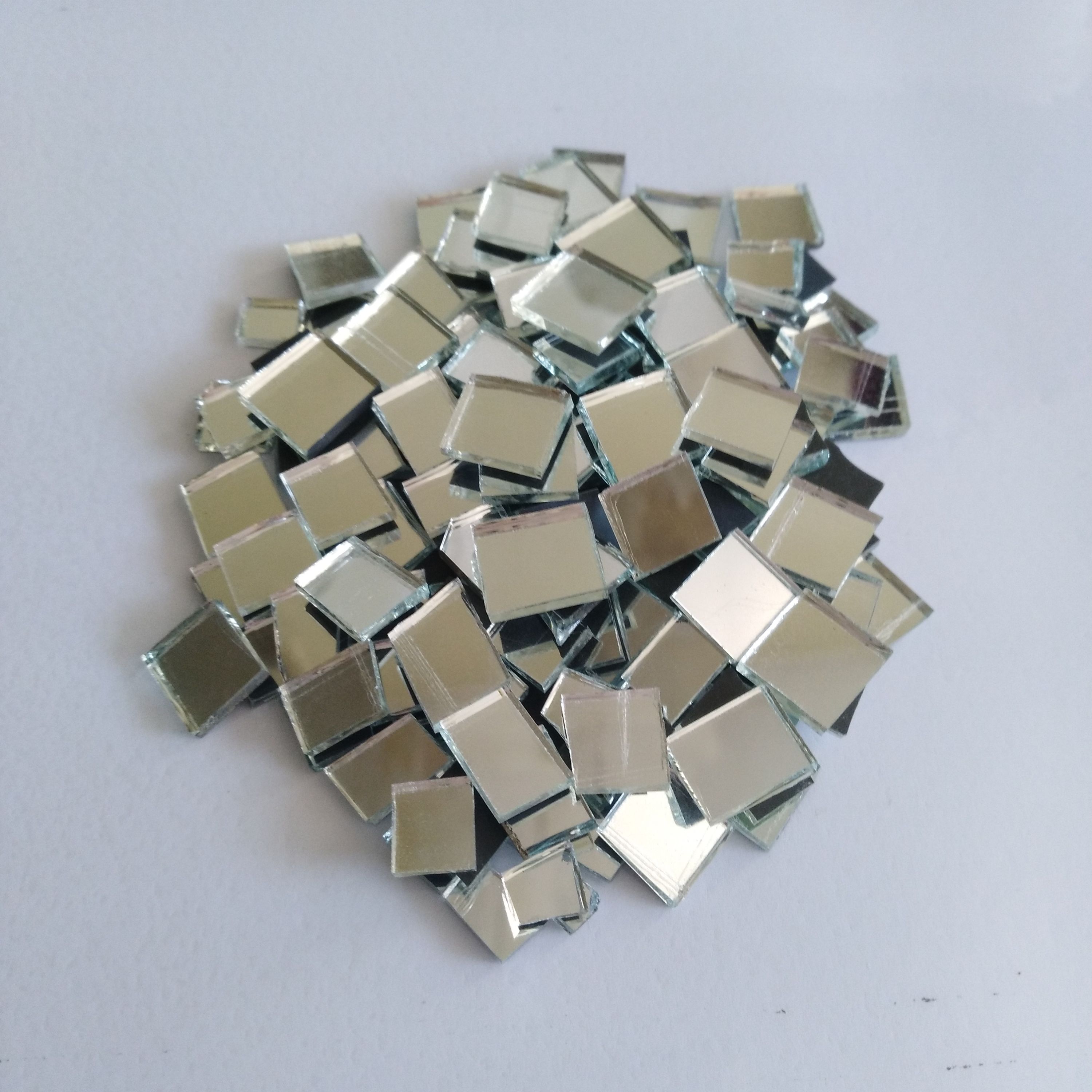 آینه 1میل آینه کاری بسته 100 گرمی  (درهم مربع مستطیل)