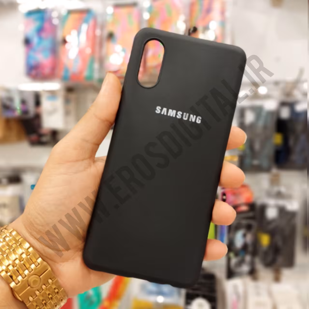 قاب سامسونگ A02 طرح سیلیکونی (TPU) - آبی-کمرنگ-آسمانی