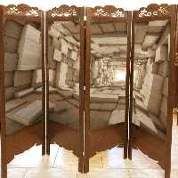 پاراوان پارتیشن سه بعدی(ارسال پس کرایه)