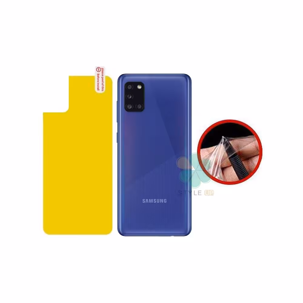 برچسب محافظ نانو پشت گوشی سامسونگ Samsung Galaxy A31