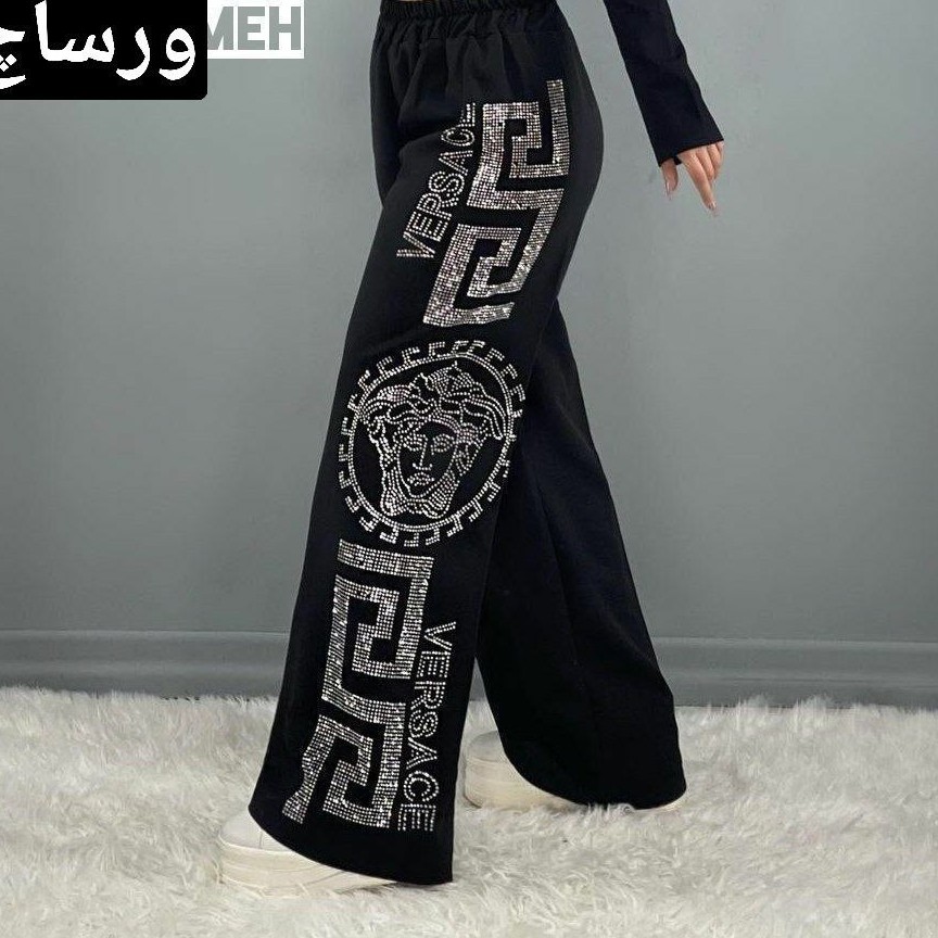 شلوار بگ نگینی