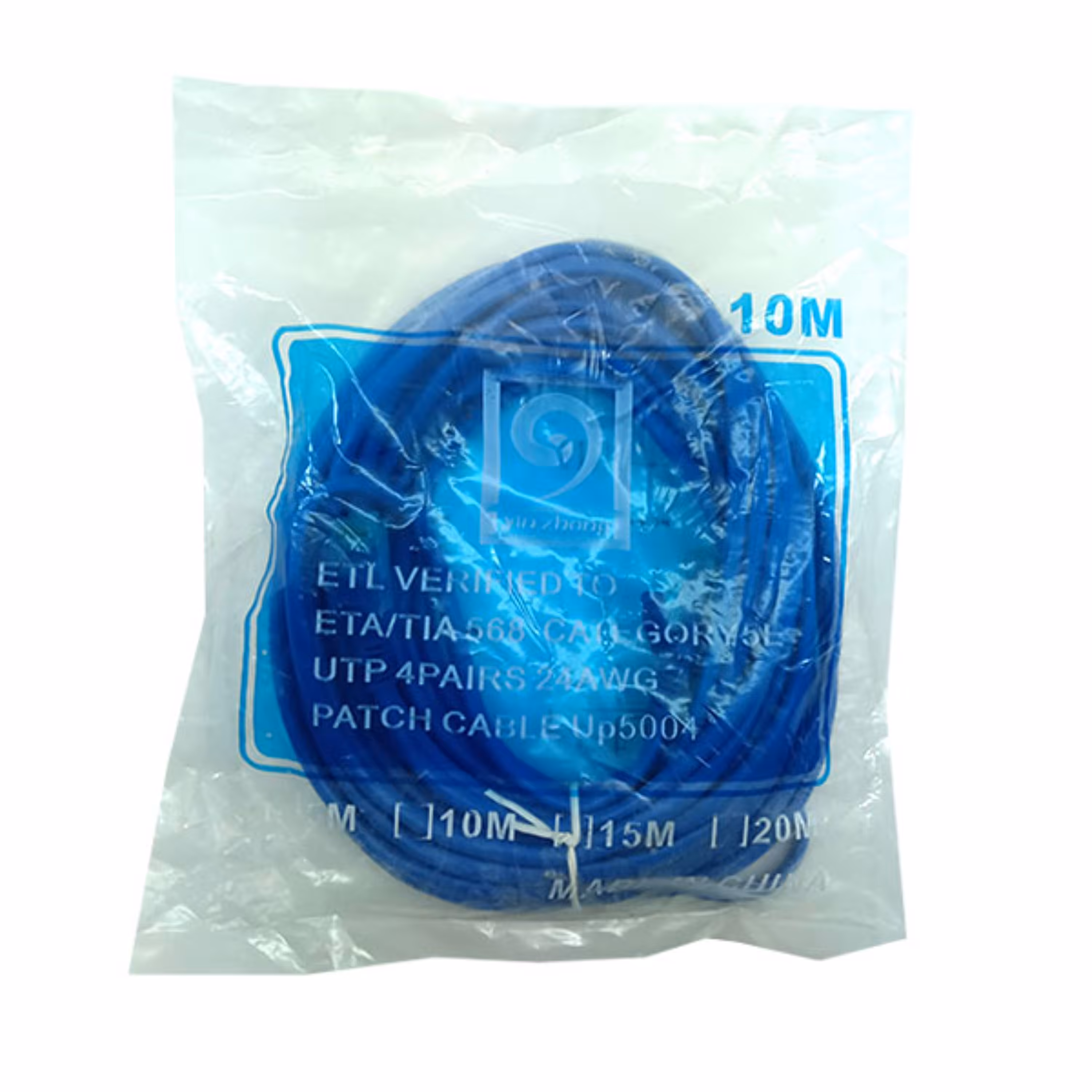 کابل شبکه CAT5 ین ژونگ YIN ZHONG متراژ 10 متر	