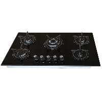 اجاق گاز صفحه شیشه ای مدل چدن گرد ترموکوپل دار 