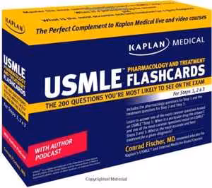 [DJVU] دانلود کتاب Usmle Pharmacology And Treatment Flashcards - The 200 Questions You'Re Most Likely To See On The Exam For Steps 1, 2 &amp; 3, 2008
