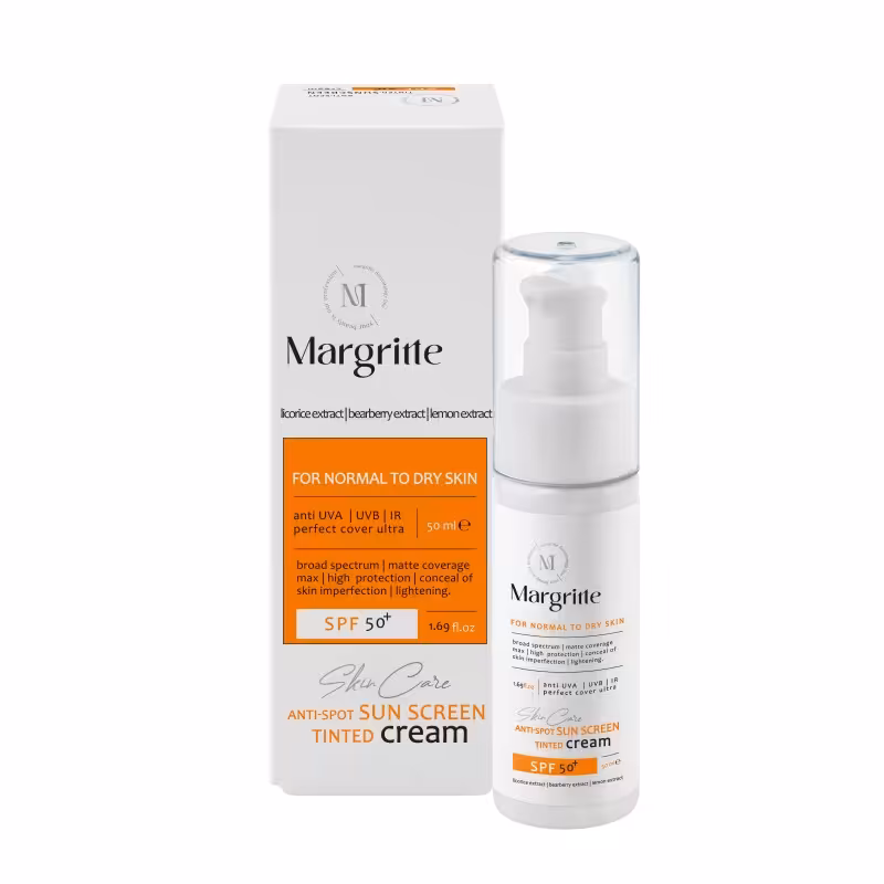 کرم ضدآفتاب ساده SPF30 پوست حساس مارگریت 50 میل