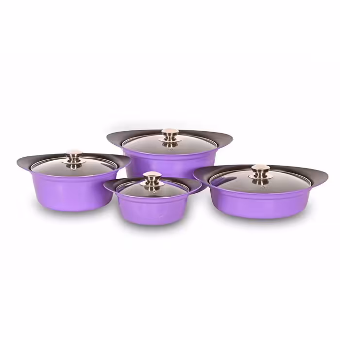 سرویس پخت و پز 8 پارچه کاج نچسب مدل ساینا