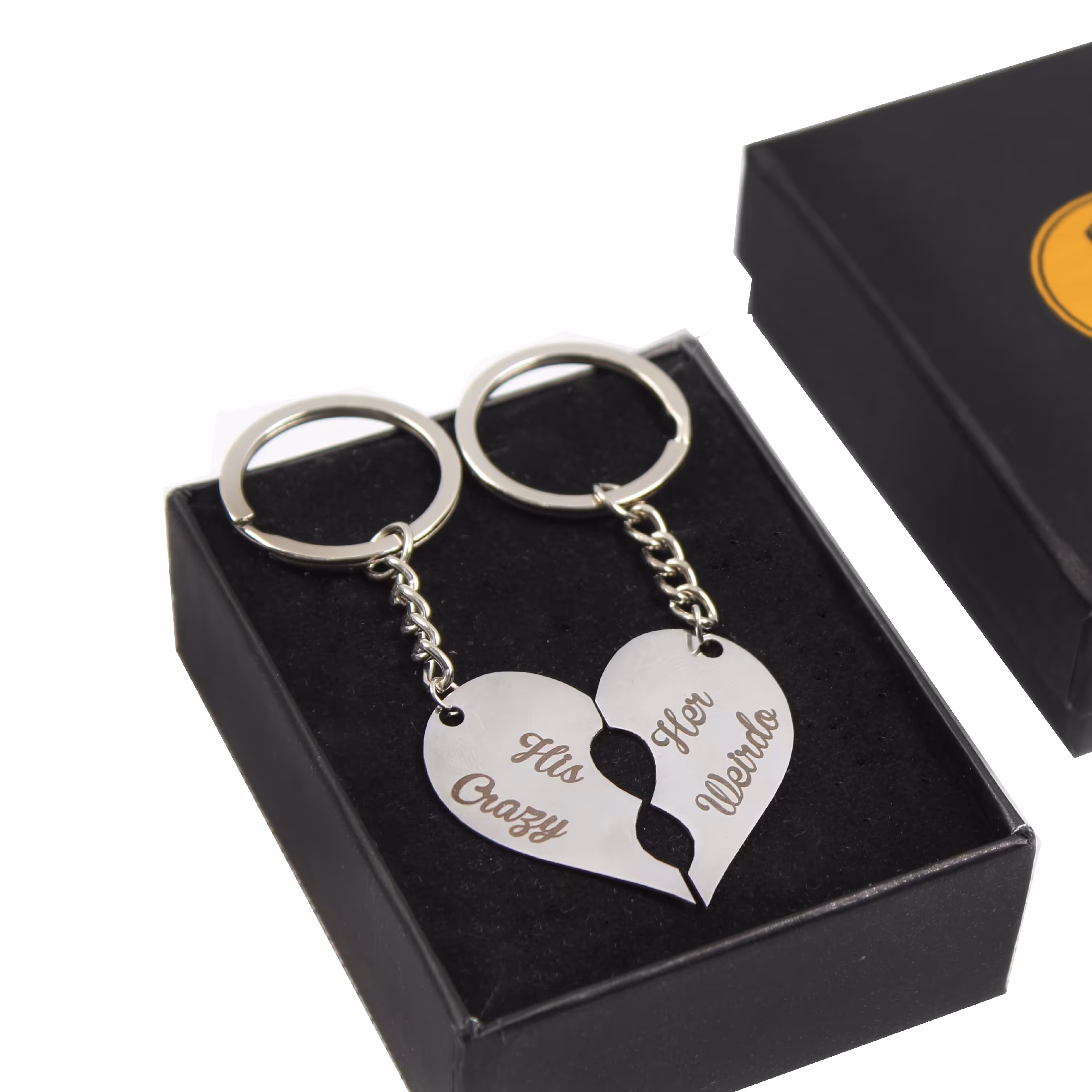 جاکلیدی استیل ست قلب بی نهایت