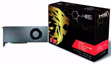 کارت گرافیک اچ آی اس مدل آر ایکس 5700  با حافظه 8 گیگابایت