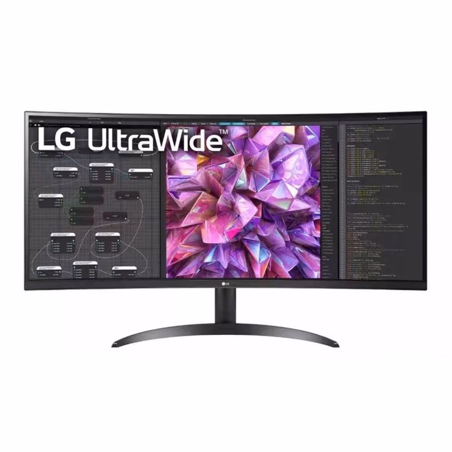 قیمت و خرید مانیتور خمیده 34 اینچ ال جی مدل UltraWide 34WQ60C-B | یاس ارتباط