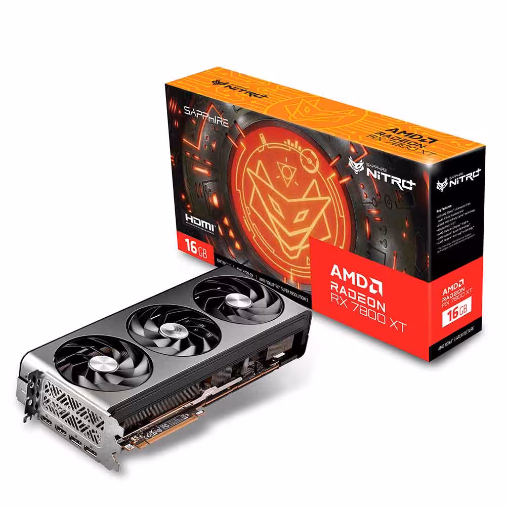 کارت گرافیک سافایر SAPPHIRE NITRO  Radeon RX 7800 XT 16GB