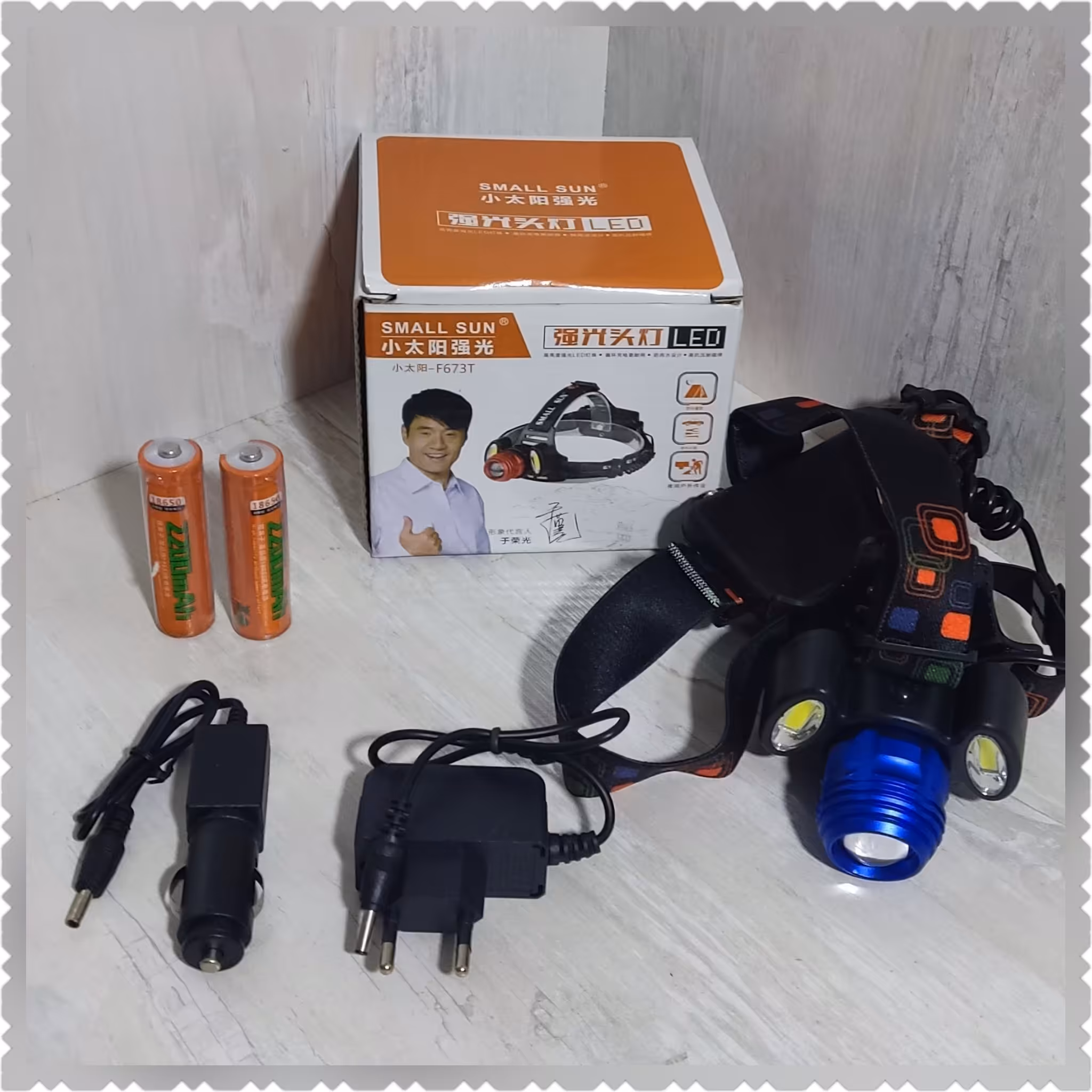 چراغ پیشانی (هد لایت) اسمال سان اورجینال زوم دار