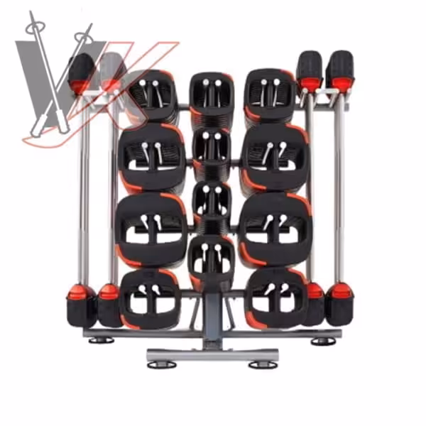 رک هالتر و صفحه لزمیلز 4 تایی Barbell rack and plate Lesmills کد1304230
