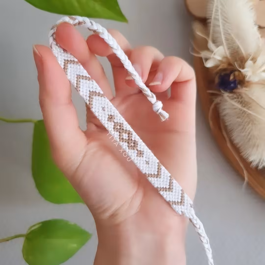 دستبند دوستی رنگ بندی دلخواه - اکسسوری مهری