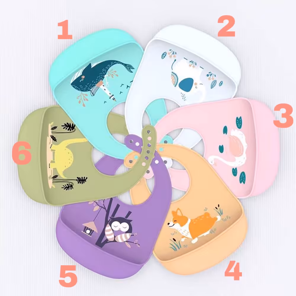 پیشبند سلیکونی کاسه ای کودک مدل5